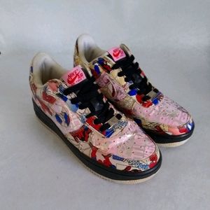 Kids spiderman AF1 shoes